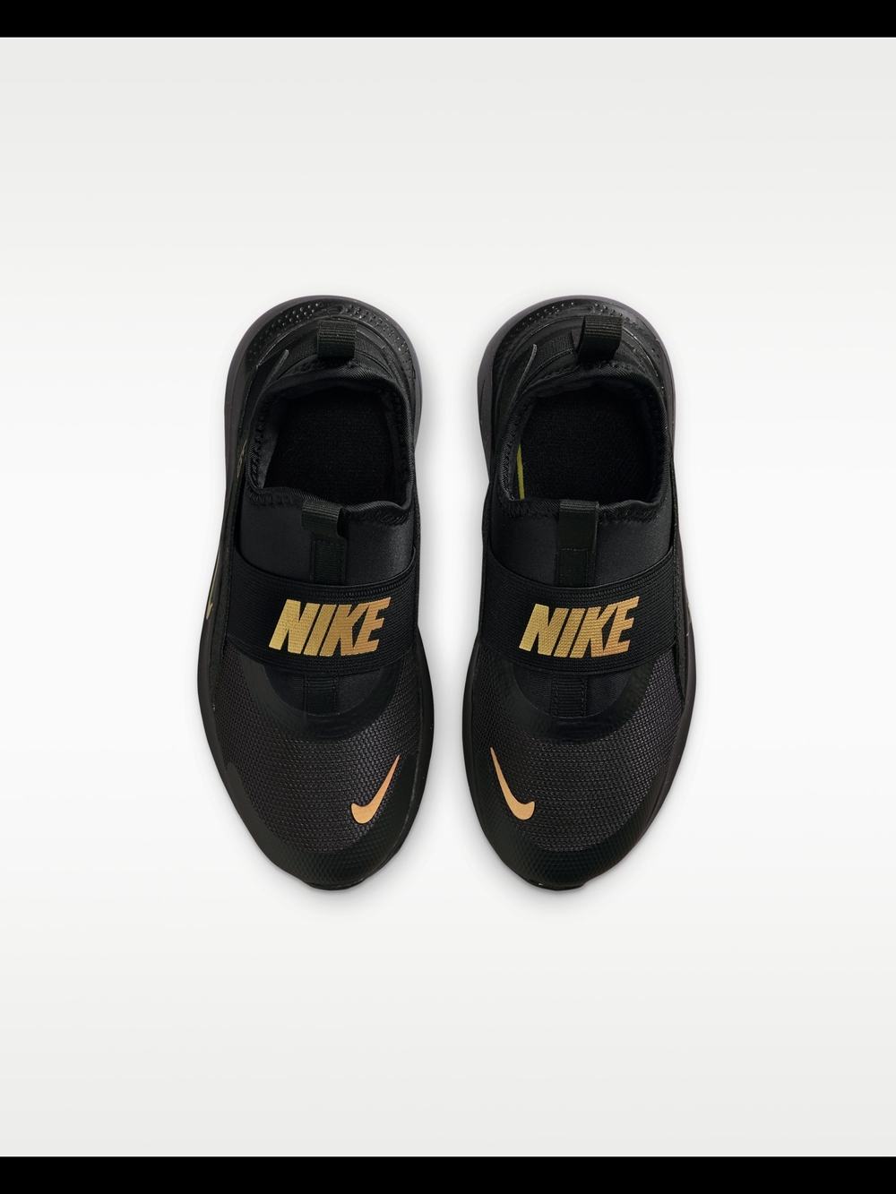 Nike Shoe Black and Metallic Gold - Picture 3 of 7